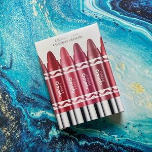NIB Clinique Crayola Chubby Stick Crayon Box